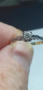 Stunning Antique Diamond Engagement Ring in Gold