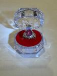 Vintage Silver Ring with Gorgeous Burma Ruby