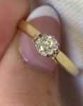 18ct Old-Cut Diamond Antique Ring
