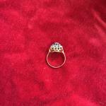 Vintage 18ct Gold Sapphire and Diamond Ring