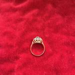 Vintage 18ct Gold Sapphire and Diamond Ring