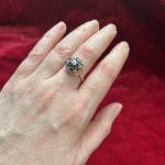 Vintage 18ct Gold Sapphire and Diamond Ring