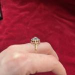 Vintage 18ct Gold Sapphire and Diamond Ring