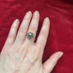 Vintage 18ct Gold Sapphire and Diamond Ring