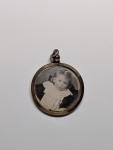 Antique Gold Tone Locket - 3cm Diameter