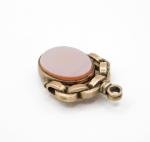 Antique 9 Carat Gold Bloodstone Sardonyx Fob