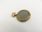 Edwardian 9ct Gold Photo Locket Pendant 1907