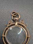 Victorian Rose Gold Photo Memorial Pendant