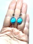 1920s Sterling Silver Morpho Butterfly Earrings