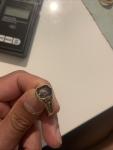 Victorian 15ct Gold Signet Ring c1868 Size U