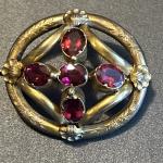 Victorian Pinchbeck Brooch with Stunning Detail