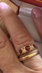 Victorian 18ct Gold Ruby and Diamond Ring