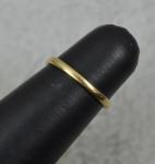 Vintage 18ct Gold Old Cut Diamond Trilogy Ring