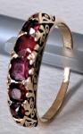 Stunning 18ct Gold Ruby Antique Ring