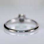 Art Deco Platinum Old Cut Diamond Engagement Ring