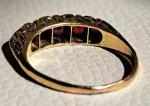 Stunning 18ct Gold Ruby Antique Ring