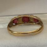 Victorian 18ct Gold Ruby and Diamond Ring