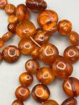 Butterscotch Amber Vintage Beaded Necklace