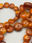 Butterscotch Amber Vintage Beaded Necklace