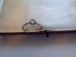 Antique 18ct Gold and Platinum Diamond Ring
