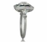 Art Deco 2.50ct Diamond Engagement Ring in 14K Gold
