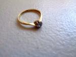 Antique 18ct Gold and Platinum Diamond Ring