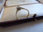 Antique 18ct Gold and Platinum Diamond Ring