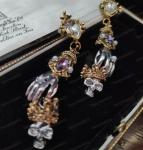 Victorian Gothic King Skull Statement Earrings