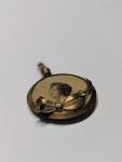 Gold Tone Vintage Bow Design Locket 2.5cm