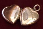 Victorian Rolled Gold Heart Photo Locket
