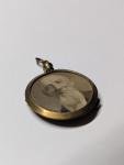 Gold Tone Vintage Bow Design Locket 2.5cm