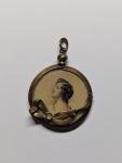 Gold Tone Vintage Bow Design Locket 2.5cm
