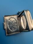 Charming Silver Book-Style Locket Pendant
