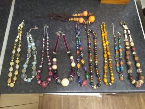 Vintage Costume Necklace Lot of 10 Pieces