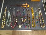Vintage Costume Necklace Lot of 10 Pieces