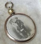 Victorian Rolled Gold Double-Sided Photo Locket