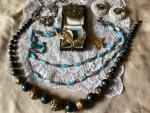Charming Vintage Costume Jewelry Lot with Beads