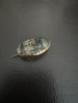 Victorian 9 Ct Gold Moss Agate Brooch