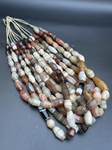Vintage Agate Bead Necklace
