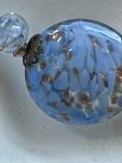 Art Deco Venetian Sommerso Aventurine Glass Necklace