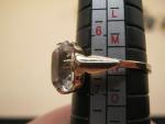 Edwardian 9ct Yellow Gold Rock Crystal Ring