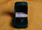 Victorian 9kt Gold Ring with Garnet Stone