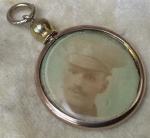 Victorian Rolled Gold Double-Sided Photo Locket
