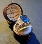 Vintage Sterling Silver Signet Ring with Onyx
