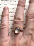 Victorian 9ct Gold Moonstone Ring with Box