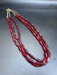 Venetian Vintage Czech Glass Bead Necklace
