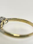 Vintage 18ct Gold Platinum Sapphire Diamond Ring