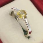 Vintage Ceylon Yellow Sapphire Women’s Ring
