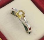 Vintage Ceylon Yellow Sapphire Women’s Ring