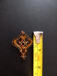 Art Nouveau Amethyst 9ct Gold Pendant